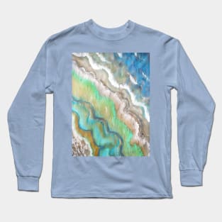 Riptide Water Works Abstract Long Sleeve T-Shirt